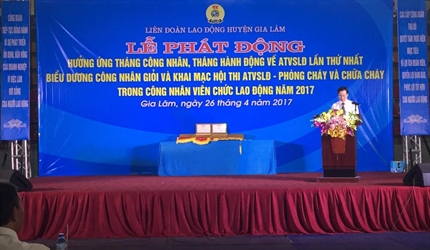 Viện KSND huyện Gia Lâm hưởng ứng tháng hành động về an toàn vệ sinh...